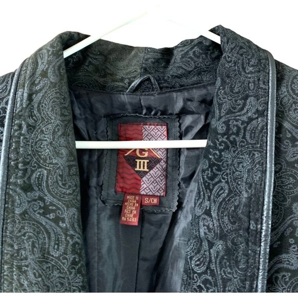 Vintage G-111 Womens Size Small Leather Trench Full Length Coat Jacket Suede Tex - Picture 5 of 7